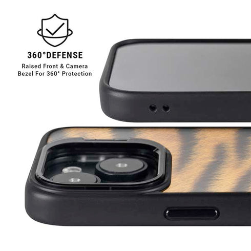 Tigress iPhone 15 Kickstand Case